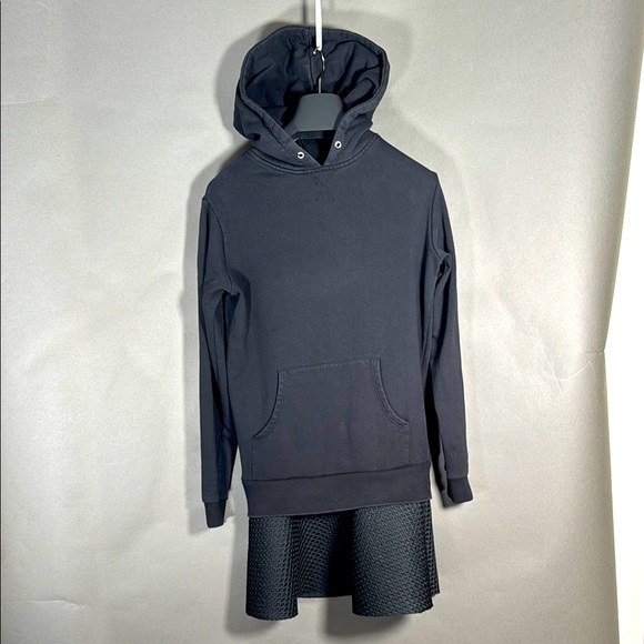 The Kooples Sport Black Hoodie with Integrated Skirt, From Movie Wardrobe - Picture 1 of 7